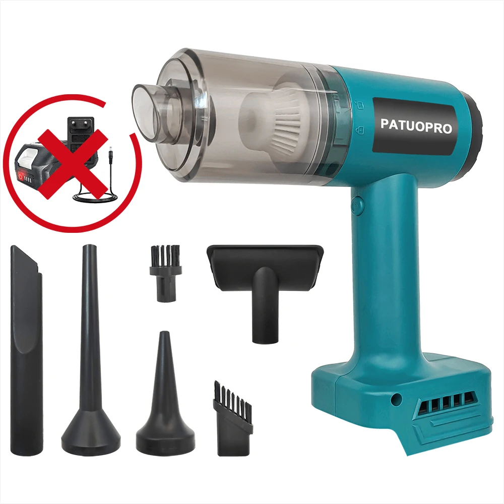 

Беспроводной пылесос PATUOPRO 2 в 1 для аккумулятора Makita 18 В