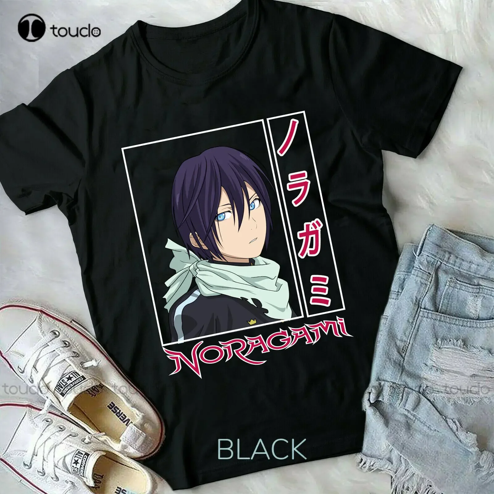Фото Футболка Yato Noragami в стиле аниме The God Of Depravity Yukine Manga, футболка с рисунком на заказ для взрослых и подростков, унисекс, футболки с цифровой печатью №1