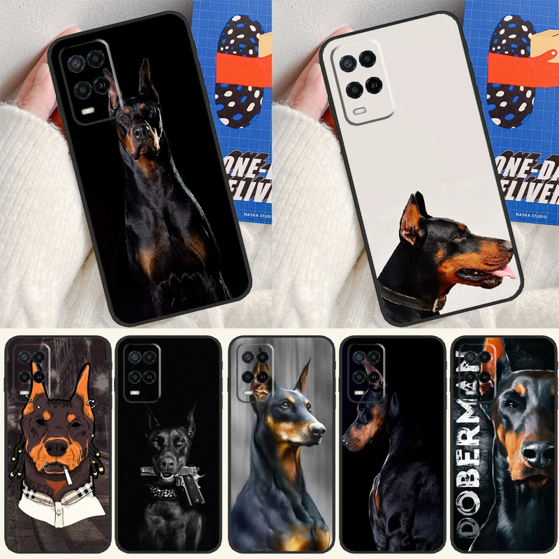 Dachshund Doberman Dog For OPPO A52 A72 A92 A15 A16 A5S A94 A74 A54 A83 A91 A93 A31 A5 A9 2020 A53 S Phone Case