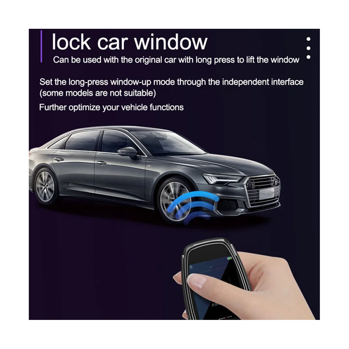 Универсальный дистанционный вход OBD умный ЖК-ключ без ключа для