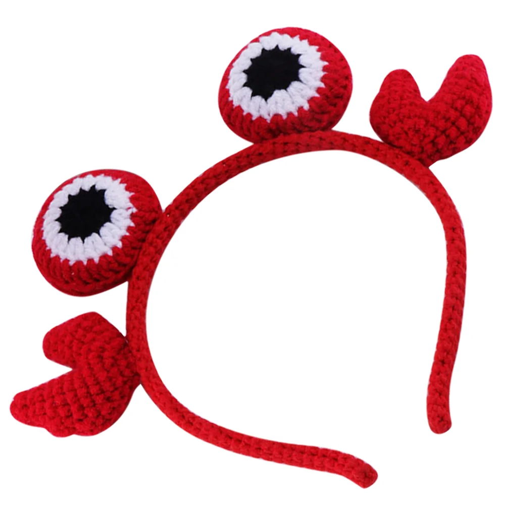 

Crab Headband Lovely Sea Animal Hair Adorable Kids Headdress Cartoon Hairband Performance Ties