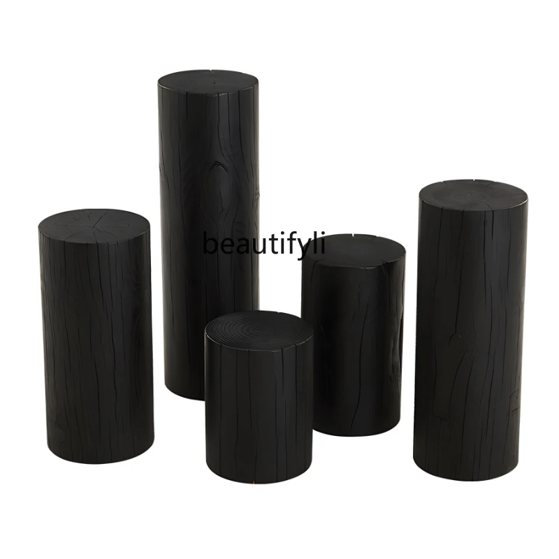 Деревянная подставка под дерево или камень для украшения стоек на кровать и