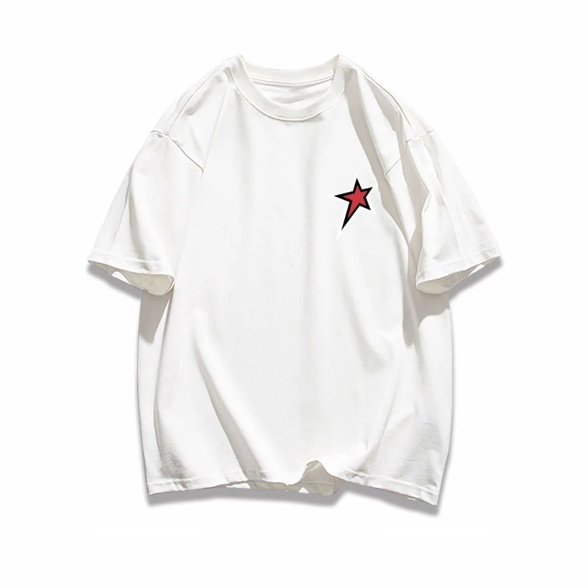 Футболка детская с коротким рукавом брендовая свободная красивая оборками и