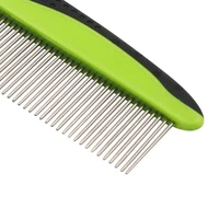 2022pet life %c2%ae grip ease wide and narrow tooth grooming pet comb