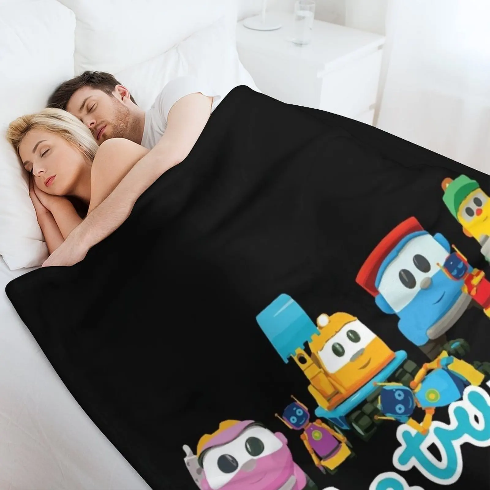 LEO грузовик LIFTY SCOPP ROBOTS LEA индивидуальный пейзажный заказ наклейка пледы роскошные