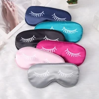 soft satin silk eye mask for sleep eyeshade sleep eye mask soft smooth durable for good sleep snap travel break