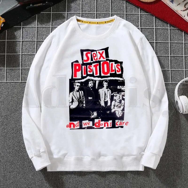 

Худи мужское в стиле ретро с принтом рок-группы