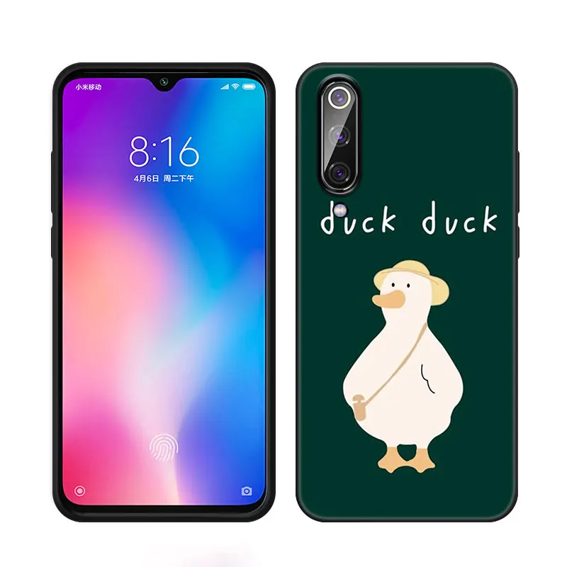 Duck Goose Game Phone Case For Xiaomi Mi A2 8 9 SE Note 10 10T 11 12 Lite 9T 11T 12S 12T Pro A3 6X 12X Soft TPU Black Cover images - 6