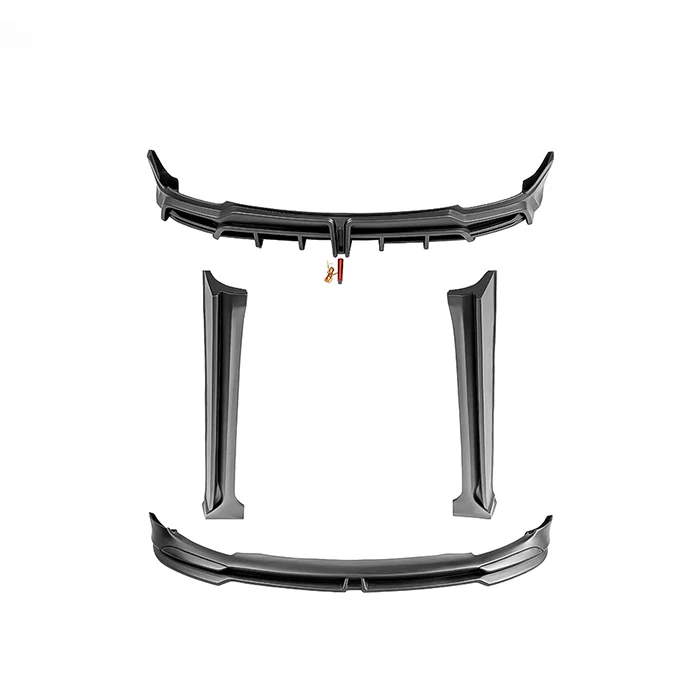 

Yofer for Tesla Model3 car front rear bumper lip diffuser side skirts parts accessories bodykit