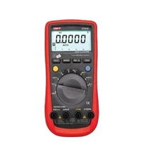 handheld digital multimeter acdcresistancecapacitance true rms rs232 ut61e with carrying case