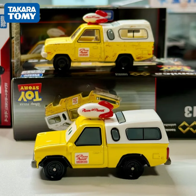 Фото Коллекционная модель автомобиля Takara Tomy Pixar Cars C 33 Тодд Пицца Планет, литая под давлением, для взрослых коллекционеров, декор для рабочего стола №1