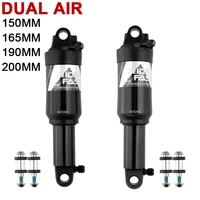 fastace mtb rear shock 150 165 190 200mm mtb re rre dual air rear absorber shock mountain bike double single bicycle suspension