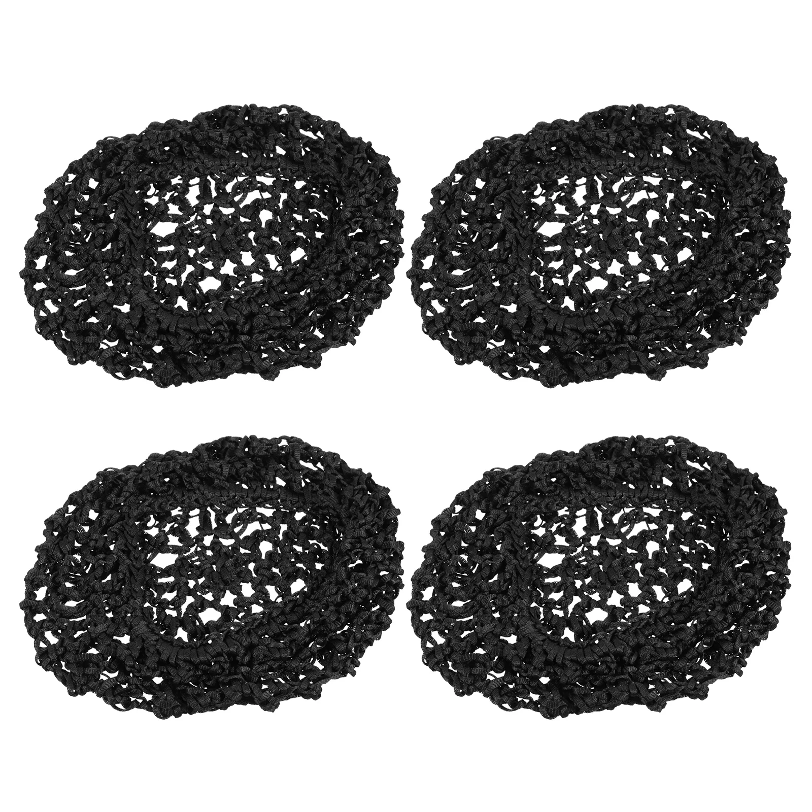 

4 PCS Mesh Hair Net Headwear For Women Hairnet Curly Headbands Women Sleep Hat Lady Hats Wigs Sleeping