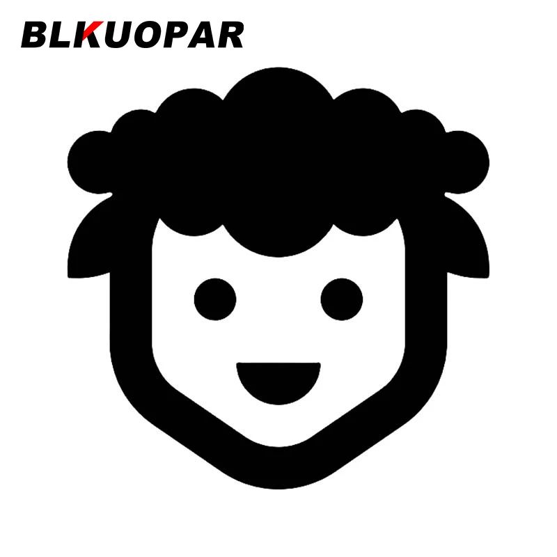 

BLKUOPAR маленькая овечья Автомобильная наклейка креативная забавная модная наклейка оригинальная устойчивая к царапинам Windows декор для холод...