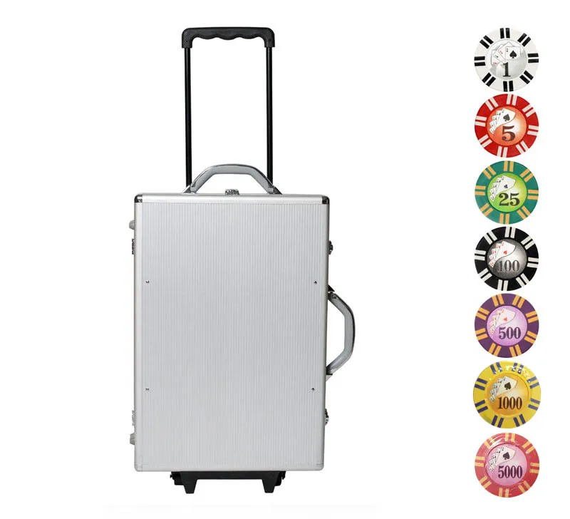 Набор для покера Royal Flush на 1000 фишек. Бесплатная доставка |