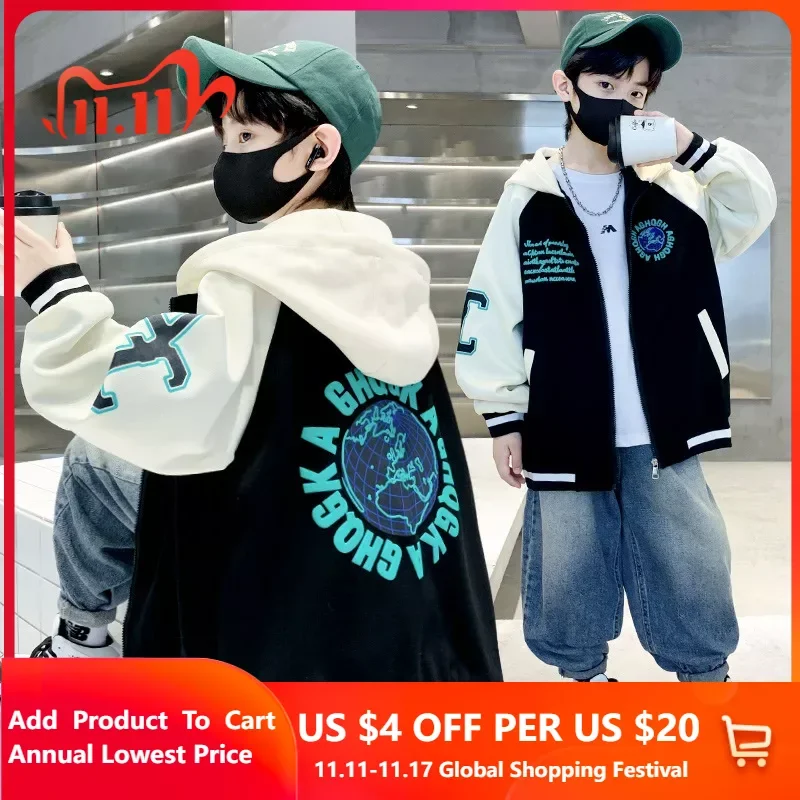 

Детская одежда, зимняя одежда для младенцев, футболки с принтом для детей, толстовки, весенне-осеннее модное пальто для мальчиков