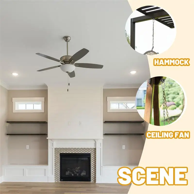 2 шт. подушечки из нержавеющей стали крючки для глаз потолочные сверхмощные