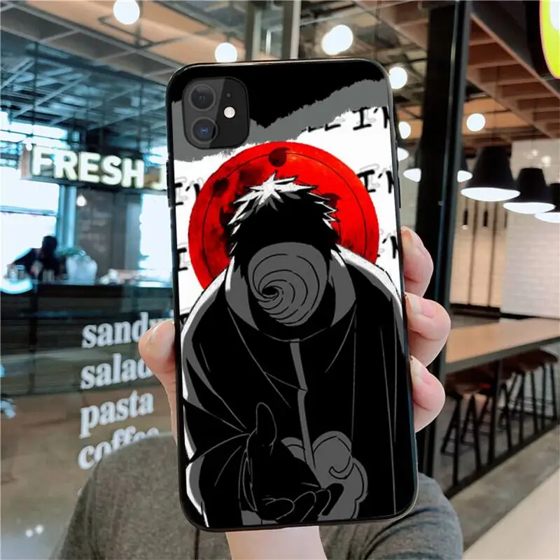 Чехол для телефона Naruto Uchiha Obito Madara Shisui iphone 13 12 11 Pro Max Mini XS 8 7 6 6S Plus X 5S SE 2020 XR |