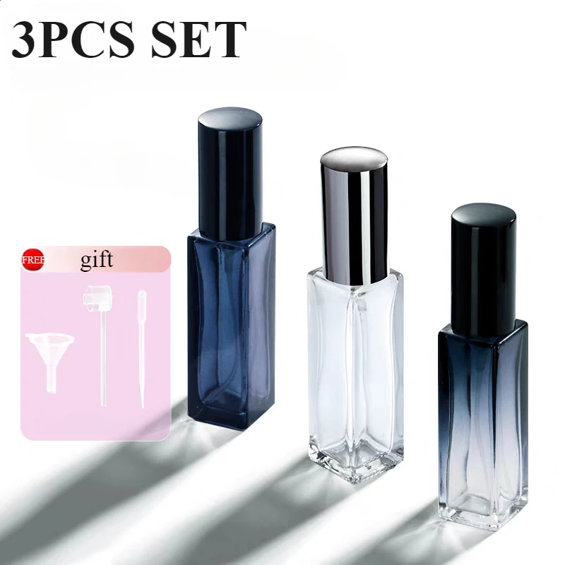3 шт. 10 мл 20 флакон с распылителем для духов пустой стеклянный распылитель