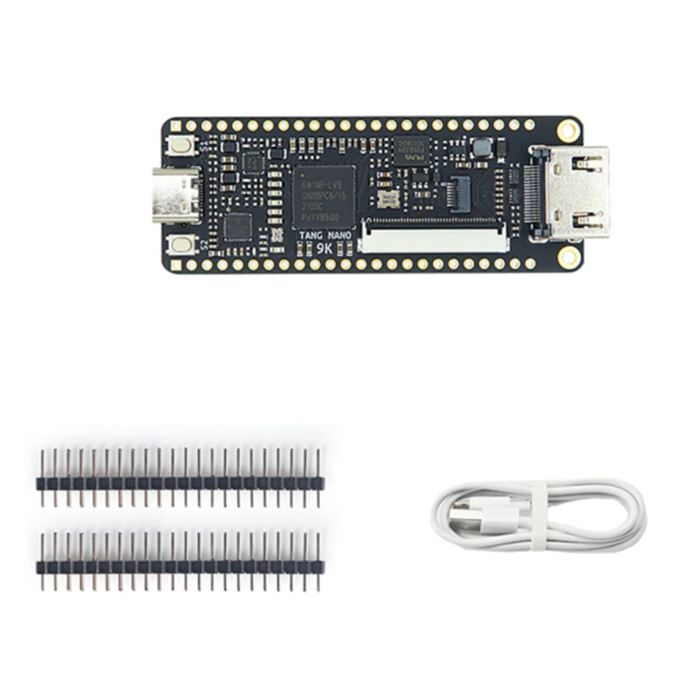 

Для Tang Nano 9K FPGA GoAI макетная плата GW1NR-9 RV HD 40P RGB плата для обучения интерфейсу материнской платы