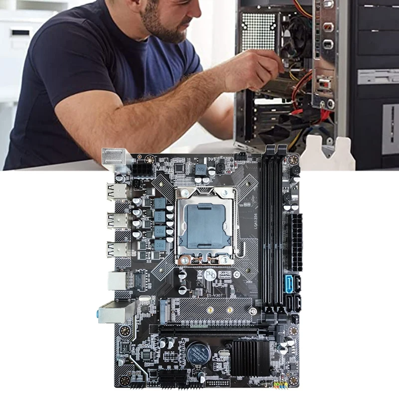 NEW-X79 комплект материнской платы компьютера + процессор E5 2420 кабель переключателя