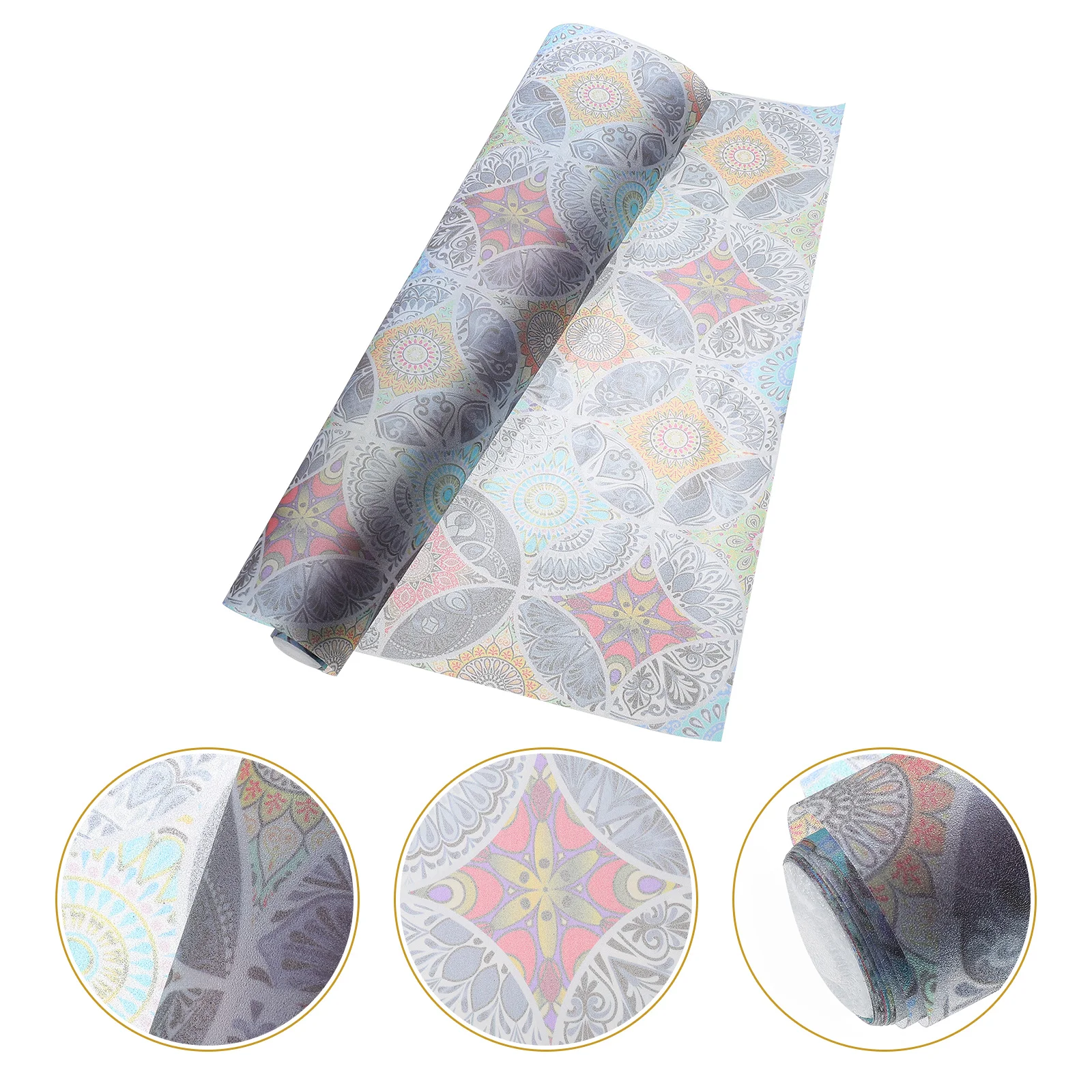 

Exquisite Vintage Removable Multi-function Creative Pattern Home Cling Household Window Decal for Bathroom Balcony