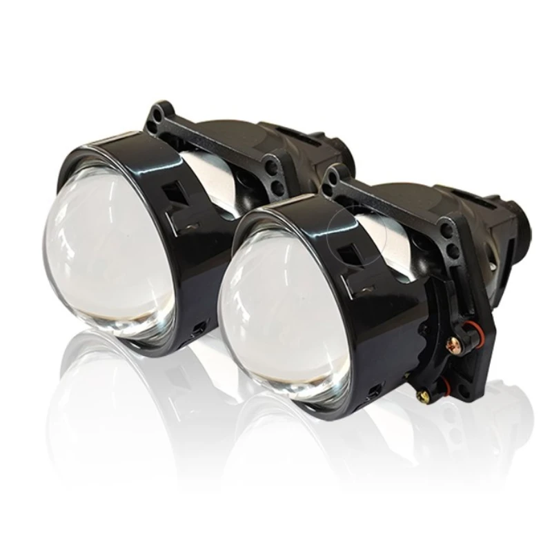 

bi led projector lens 3.0 non-destructive installation 12&24V H7 H4 9005 spotlight car headlight