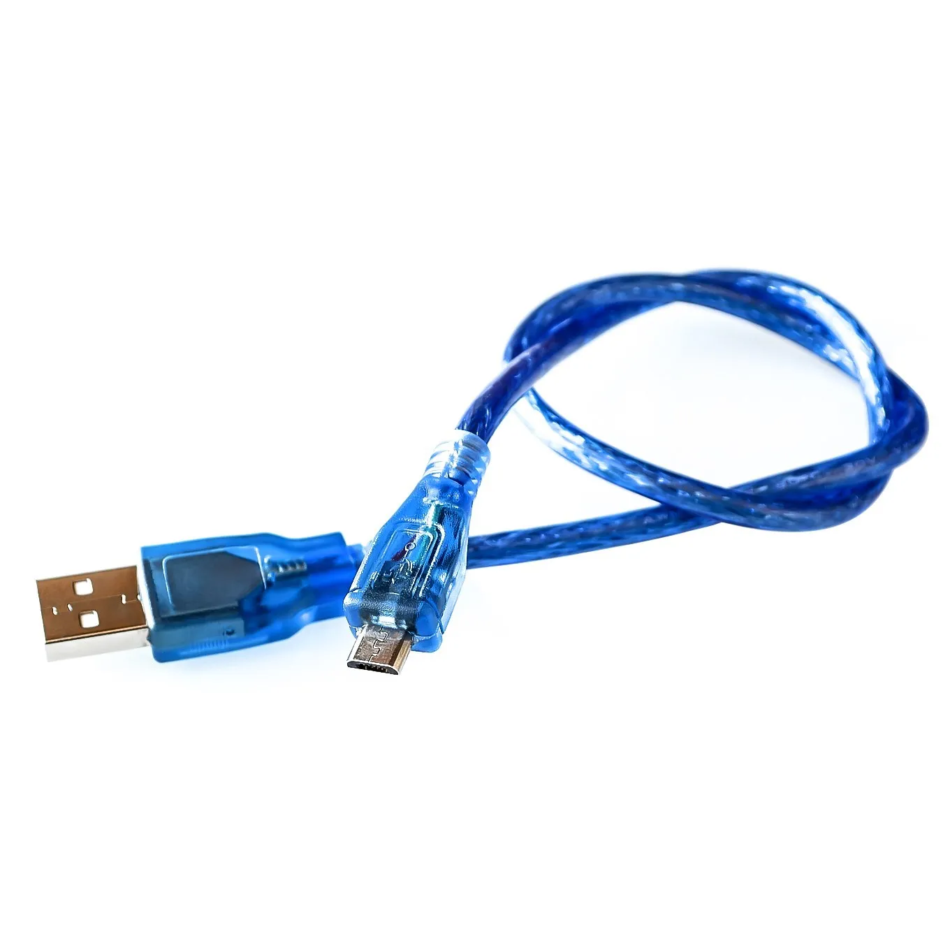 USB-кабель 30 см для Uno r3 Nano/MEGA 2560 Leonardo/Pro micro/DUE Blue Качество типа A USB/Mini USB/Micro USB 0 3 м Arduino