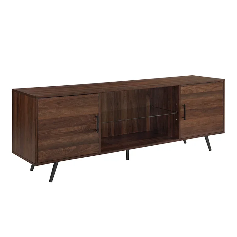 Телевесное телевизочное управление Mit 2: Türen Entertain Ment Center Mit Offenem Regal Konsolen Tisch Mit Stauraum Für Wohnzimmer Schrank TV-Tisc (art.: 3920d15fdf4e6) - 3920d15fdf4e6