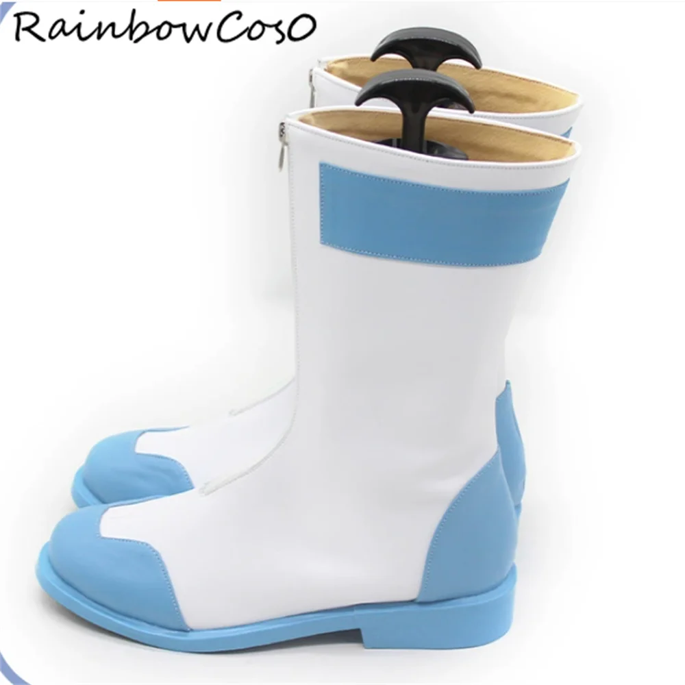 Eureka Seven AO Обувь для косплея Сапоги Игра Аниме Хэллоуин Рождество RainbowCos0 W4609