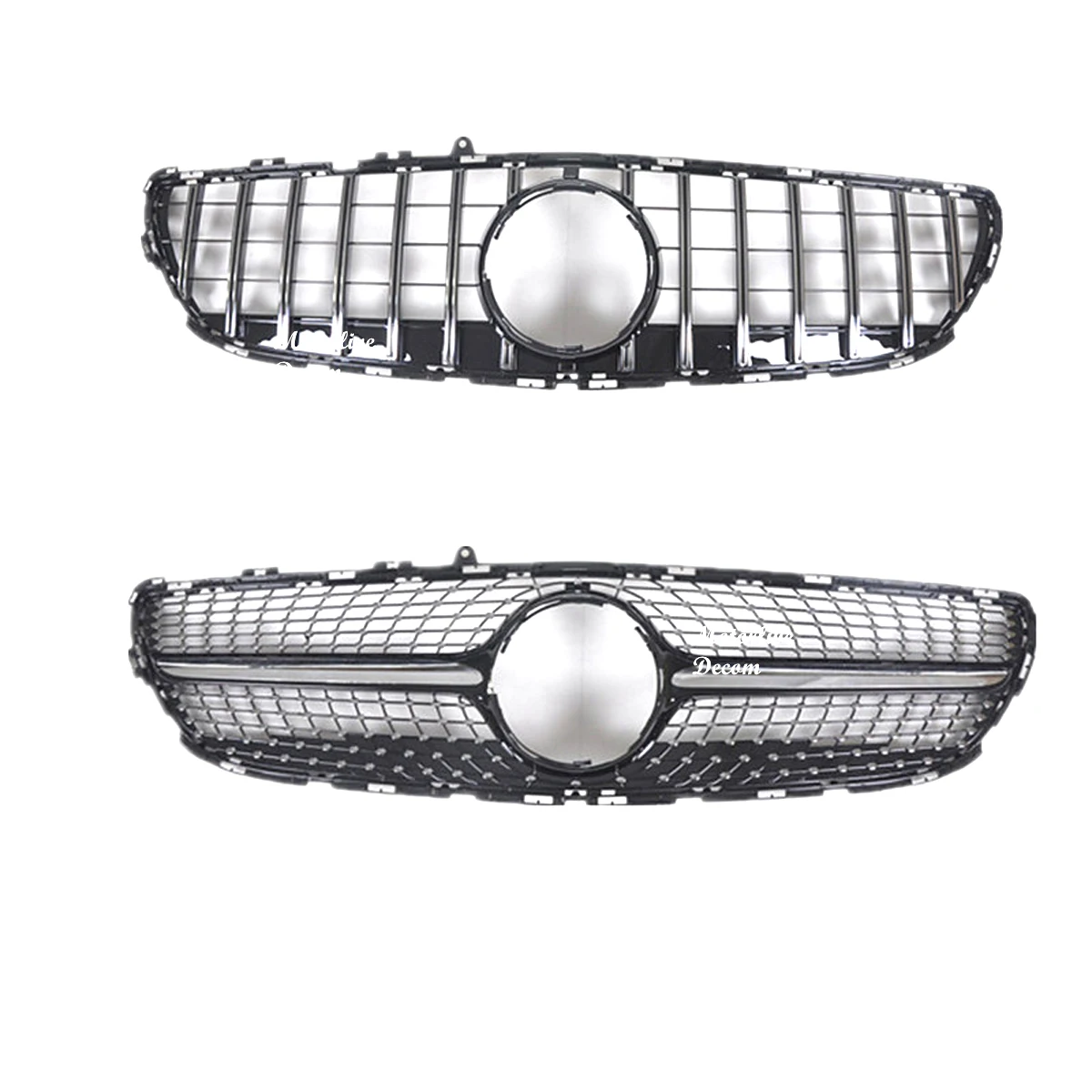

Front Black Bumper Grille Mesh Grill For Mercedes Benz W218 GT R CLS 2015-2018