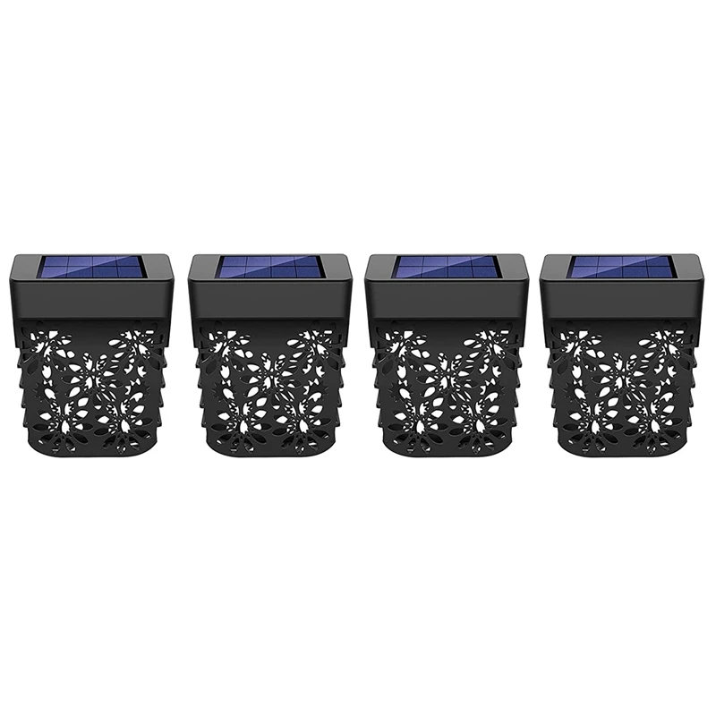 

Solar Fence Lights,Solar Garden Wall Lights Outdoor Waterproof Decorative LED Wireless Lights, Garden,Party,(Warm White)