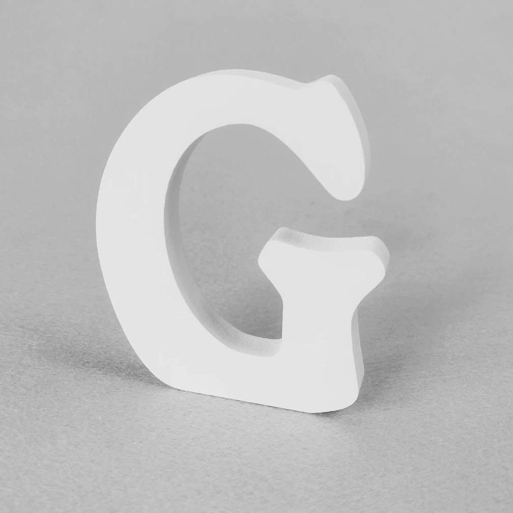 Hight 10cm White Wood Letters Alphabet Birthday Wedding Party Home Decoration & Customized Sign Art Crafts Wooden letters