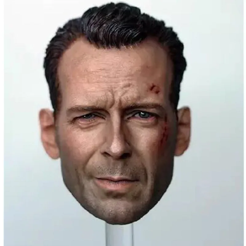 

Модель в масштабе 1:6, головной убор, фигурка Брюса, аксессуар, версия для экшн-фигурки «Виллис битва», подходит для 12-дюймового мужского тела