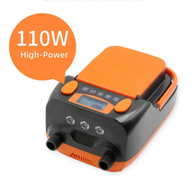 

High Pressure SUP Air Boat Kayak Electric Air Pump with Rechargeable Battery
