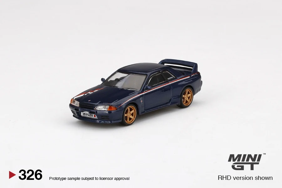

MINI GT 1：64 Nissan Skyline GT-R (R32) Nismo S-Tune Dark Blue RHD MGT00326-R