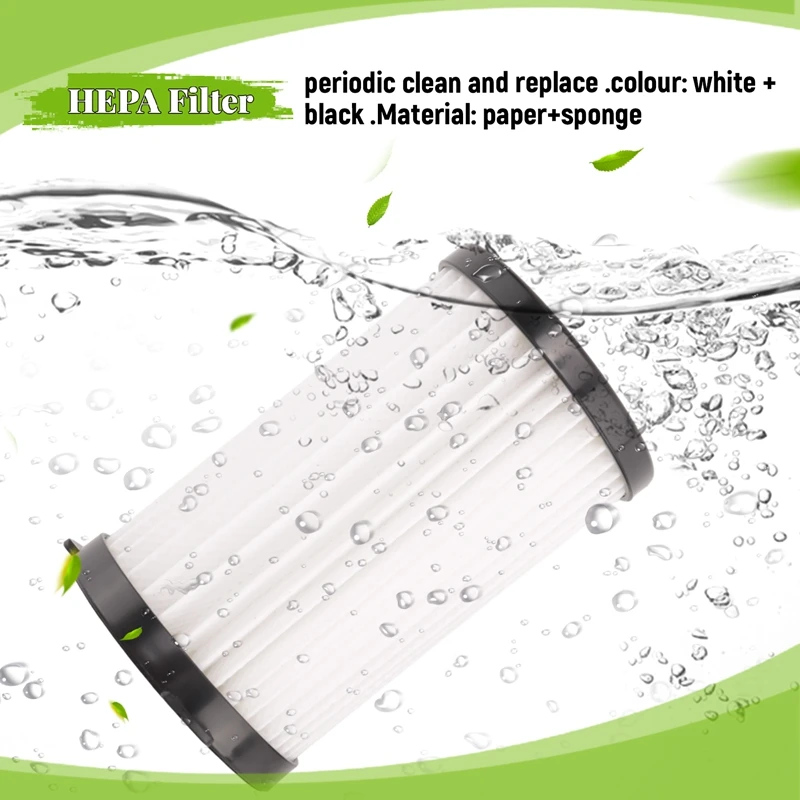 Моющийся сменный комплект Hepa-фильтра и губки для Moosoo D600 D601 запасные аксессуары