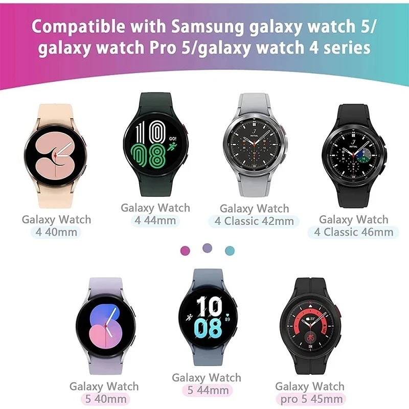 For Samsung Galaxy Watch4/5 40mm44mm stainless steel strap 20mmstrap Samsung Galaxy Watch5 pro 45mm/4classic42mm46mm metal strap