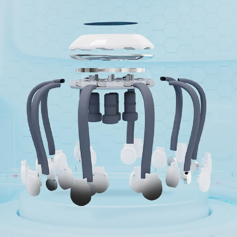 Электрический Массажер Для Головы Красный Строгальный Станок Вибратор Снятия