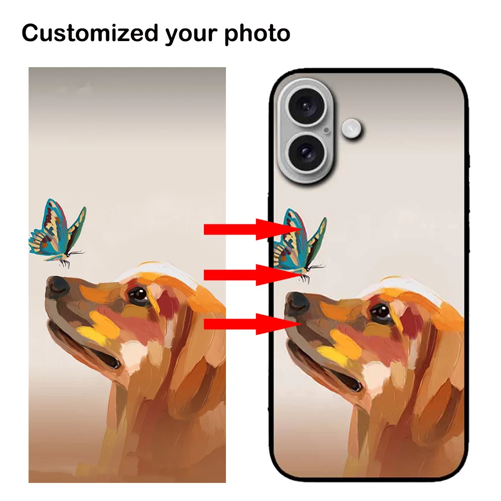 Индивидуальные чехлы для Apple iphone 16 pro max 15 iphone16 Plus задняя крышка дизайн сделай сам