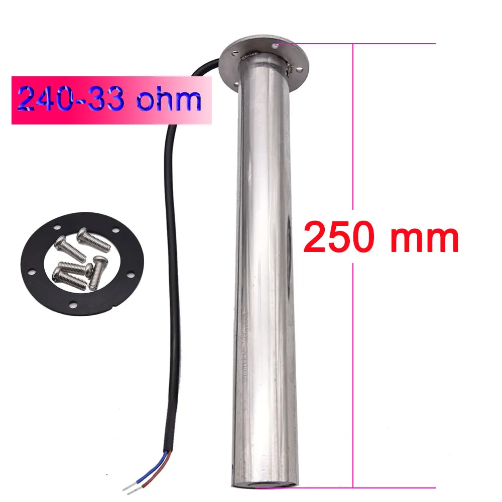 

Датчик уровня сточных вод 150 мм ~ 550 мм, датчик уровня воды для морской лодки, автомобиля, датчика уровня воды 0-190, 240-33 Ом, индивидуальный уровень воды