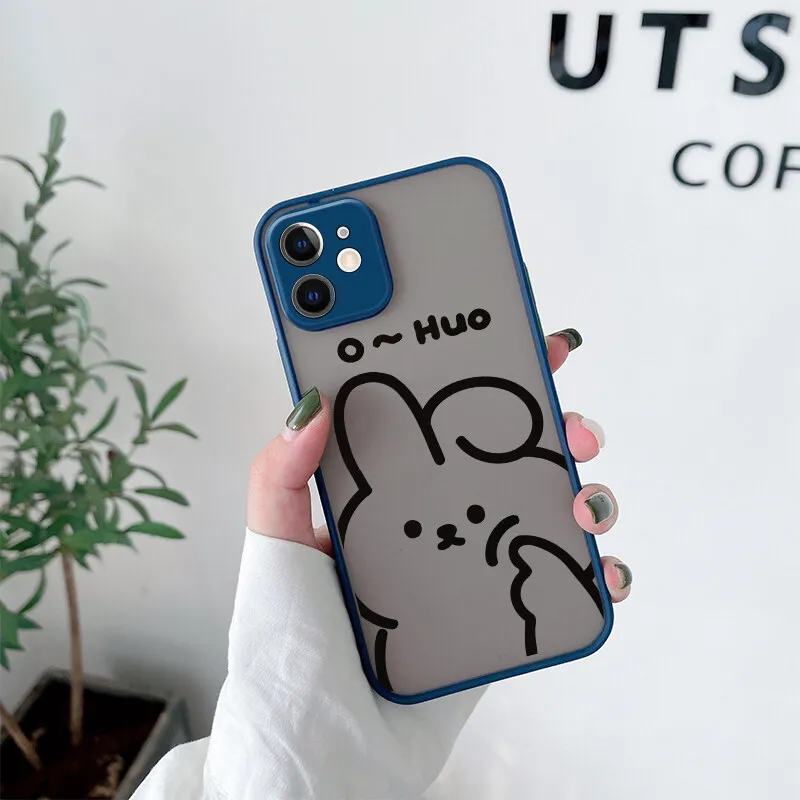 

Чехол NOHON для Apple IPHONE 13/12/11 PRO MAX MINI/XS/XR/8 PLUS/SE 2020/7/6S/O/HUO rabbit, защита от царапин