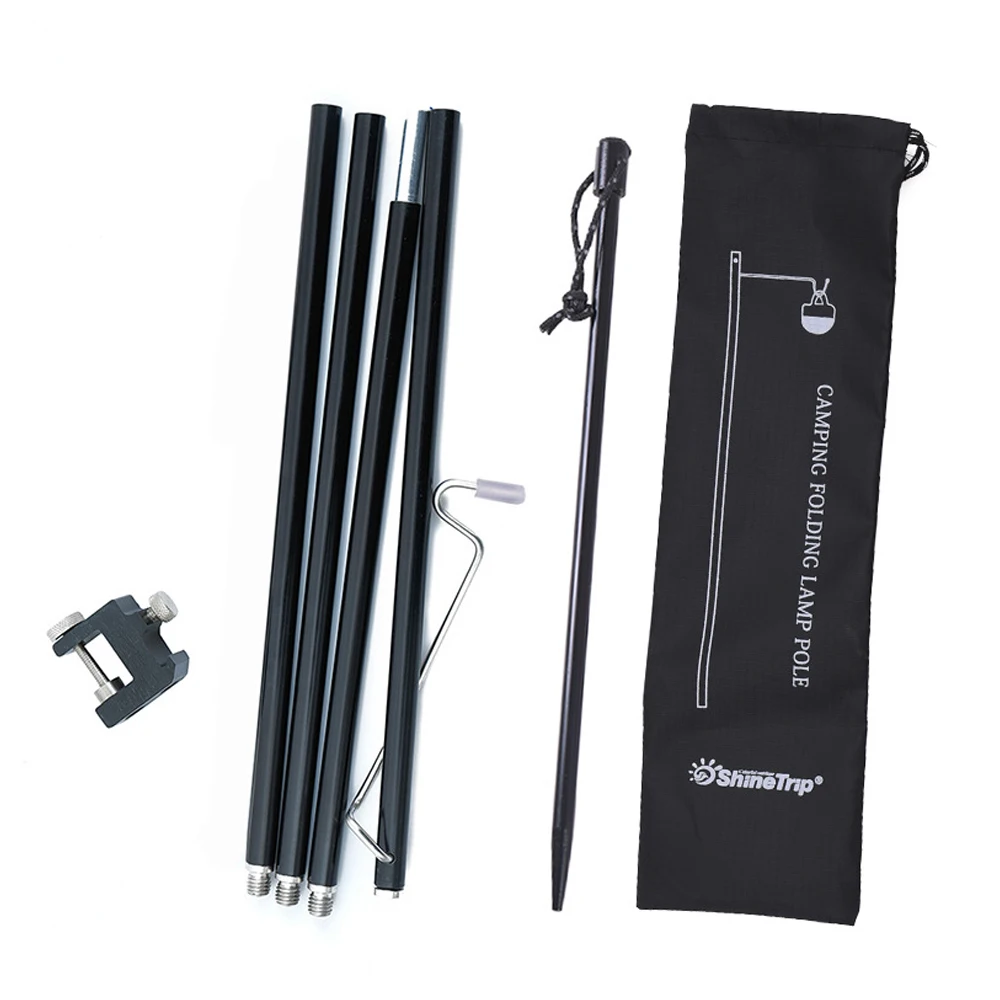 

ShineTrip открытый лампа для тента на кемпинге стойки складной Алюминий сплав свет лампы съемная подставка фонарный столб света подвесная полк...