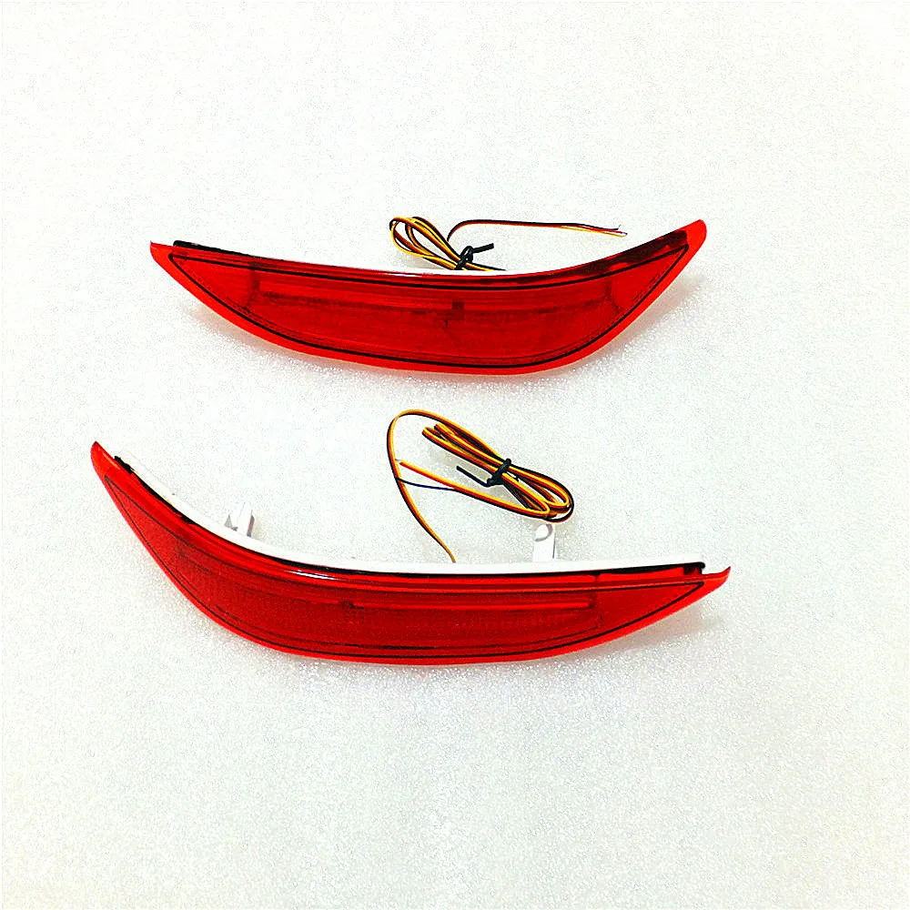 

Автомобильные светодиодные стоп-сигналы July King, совместимые с Honda City 2014-2017, светодиодный стоп-сигнал заднего бампера + ночной фарой дальнего света DRL