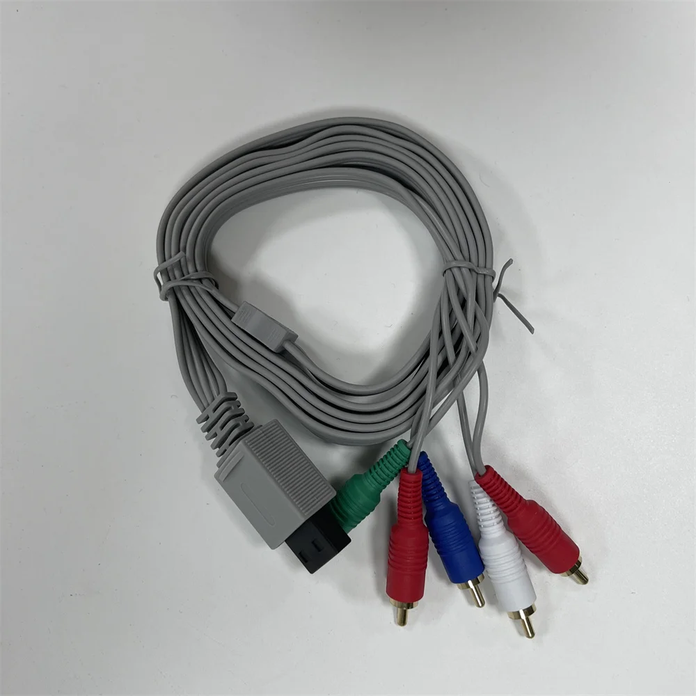 Компонентный кабель-адаптер HDTV 1080P AV Audio 5RCA для консоли Wii
