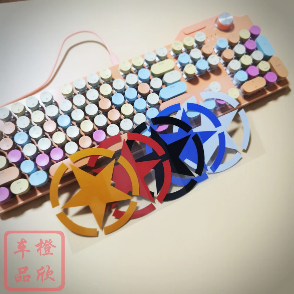 Автомобильные наклейки пятиконечная звезда пентаграмма военная армия