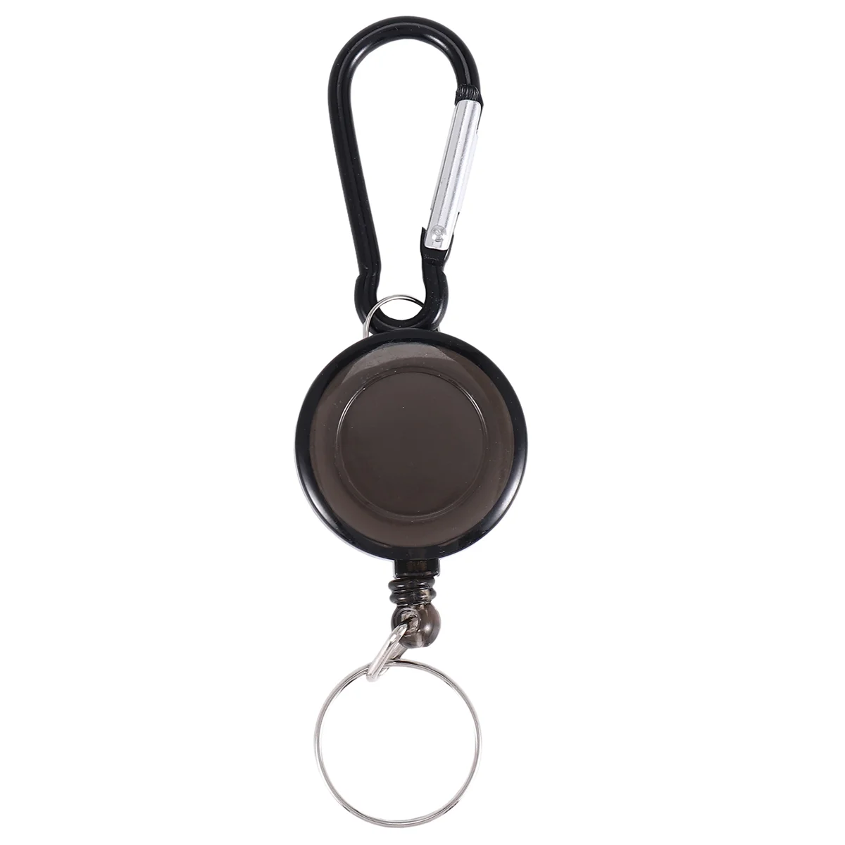 Лот 1 держатель для бейджа намотки брелок выдвижной карабин зажим ремня