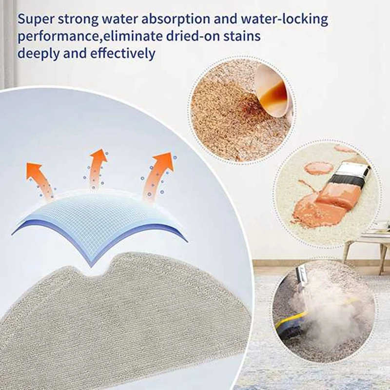 Комплект аксессуаров для робота-пылесоса Dreame Bot D10s / Pro роликовая боковая щетка