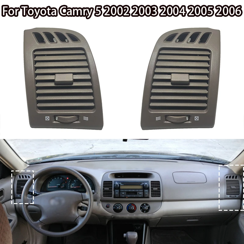 

Car Air vent outlet Radio Dashboard For Toyota Camry 5 2002 2003 2004 2005 2006 Auto Fascia Stereo Panel Mounting CD DVD