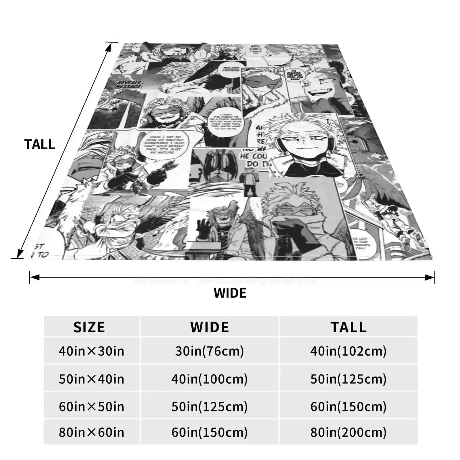 Фланелевое одеяло Just Hawks